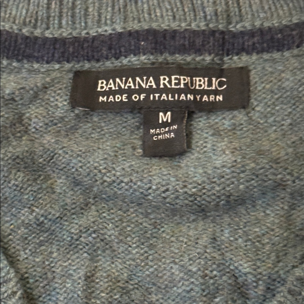 Banana Republic bundle Green and Brown Sweater Old money style - Picture 2 of 6